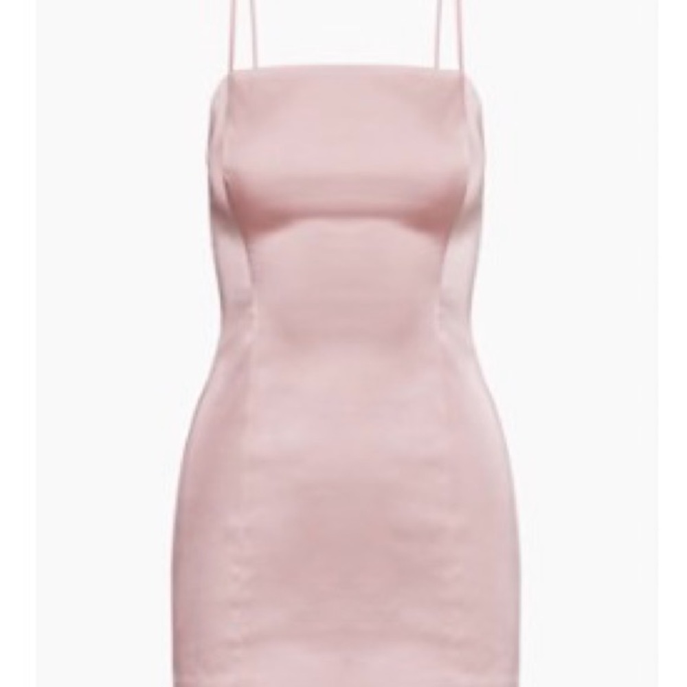 Aritzia satin dress